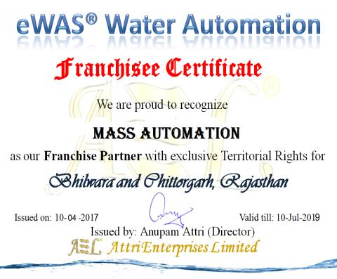 Attri Dealer Certificate